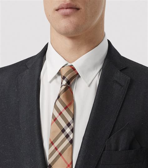 burberry tie modern cut|Burberry ties outlet.